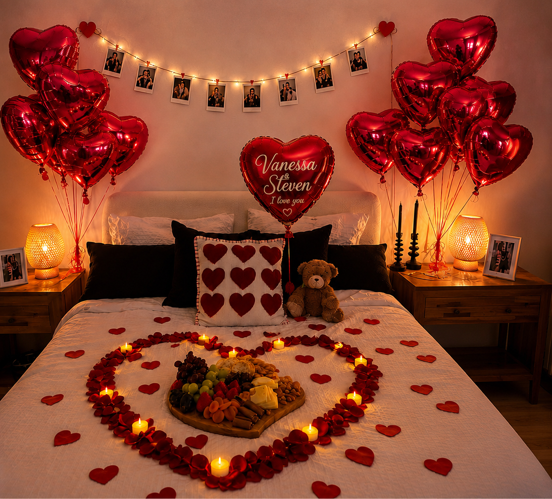 Simple & Romantic romantic decoration setup